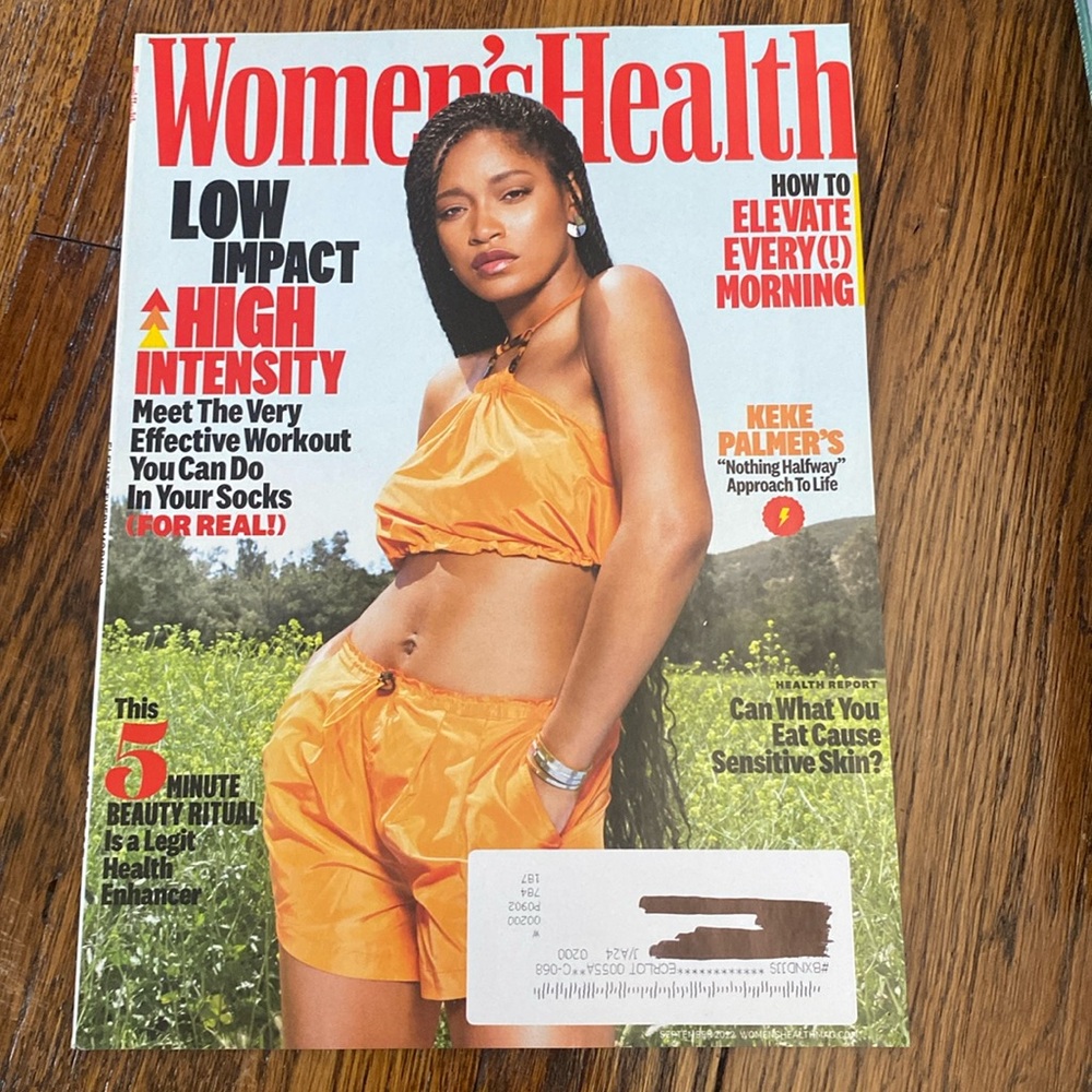 Women’s Health Magazine - September 2022 - Keke Palmer     fitness exercise diet